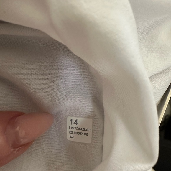 Lululemon Pace Rival High-Rise Shorts 3” – White – Size 14 (NWT) Summer 2025 - Picture 10 of 11